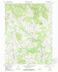 Flint Hill 1966 topographic map thumbnail