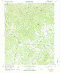 Forks Of Buffalo 1963 topographic map thumbnail
