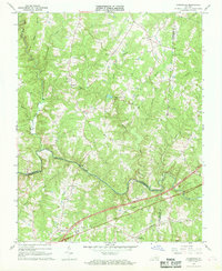 Forksville 1966 topographic map thumbnail