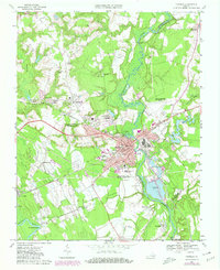 Franklin 1967 topographic map thumbnail