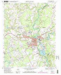 Franklin 1967 topographic map thumbnail