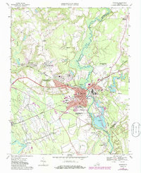 Franklin 1967 topographic map thumbnail