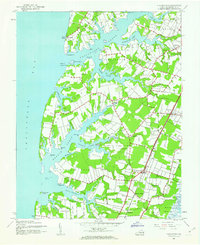 Franktown 1943 topographic map thumbnail