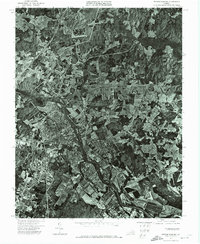 Fredericksburg 1972 topographic map thumbnail