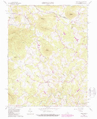 Free Union 1965 topographic map thumbnail