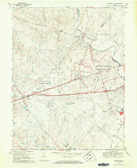 Gainesville 1968 topographic map thumbnail