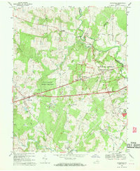 Gainesville 1968 topographic map thumbnail