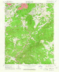 Garden City 1963 topographic map thumbnail