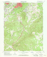 Garden City 1963 topographic map thumbnail