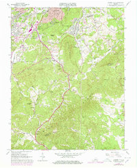 Garden City 1963 topographic map thumbnail
