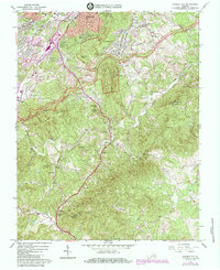 Garden City 1984 topographic map thumbnail