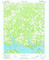 Gasburg 1963 topographic map thumbnail