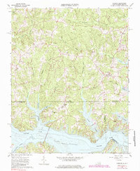 Gasburg 1963 topographic map thumbnail