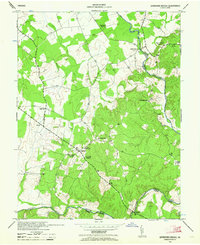 Germanna Bridge 1943 topographic map thumbnail