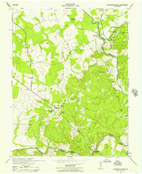 Germanna Bridge 1943 topographic map thumbnail