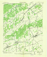 Glade Spring 1935 topographic map thumbnail