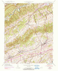 Glade Spring 1938 topographic map thumbnail