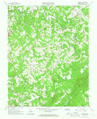 Gladehill 1964 topographic map thumbnail