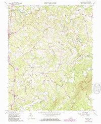 Gladehill 1964 topographic map thumbnail