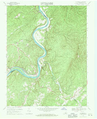 Gladstone 1969 topographic map thumbnail