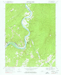 Gladstone 1969 topographic map thumbnail