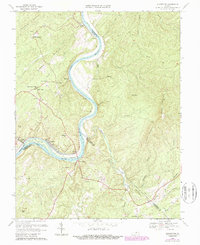 Gladstone 1969 topographic map thumbnail