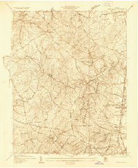 Glen Allen 1936 topographic map thumbnail