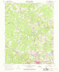 Glen Allen 1963 topographic map thumbnail