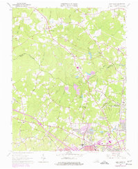 Glen Allen 1963 topographic map thumbnail