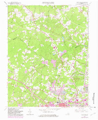 Glen Allen 1963 topographic map thumbnail