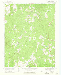 Glenmore 1968 topographic map thumbnail