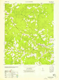 Gloucester 1952 topographic map thumbnail