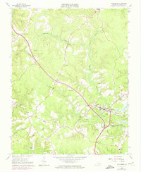 Gloucester 1965 topographic map thumbnail