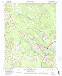 Gloucester 1965 topographic map thumbnail