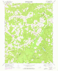 Gold Hill 1968 topographic map thumbnail