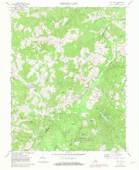 Gold Hill 1968 topographic map thumbnail