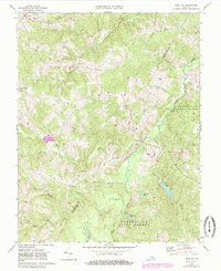 Gold Hill 1968 topographic map thumbnail