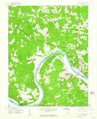 Goochland 1943 topographic map thumbnail