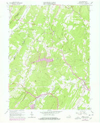 Gore 1965 topographic map thumbnail