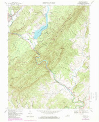 Goshen 1967 topographic map thumbnail