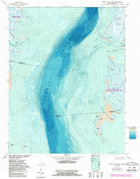 Great Fox Island 1968 topographic map preview