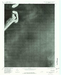 Great Machipongo Inlet 1978 topographic map thumbnail