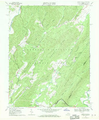 Green Valley 1969 topographic map thumbnail