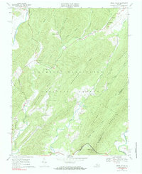Green Valley 1969 topographic map thumbnail