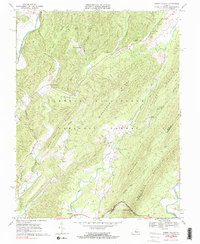 Green Valley 1969 topographic map thumbnail