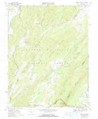 Green Valley 1969 topographic map thumbnail