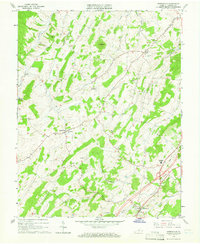 Greenville 1964 topographic map thumbnail