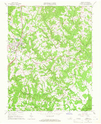 Gretna 1965 topographic map thumbnail