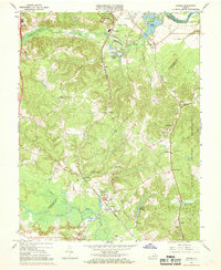 Guinea 1966 topographic map thumbnail