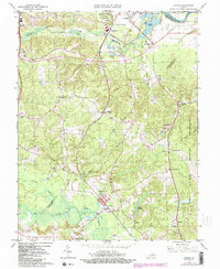 Guinea 1966 topographic map thumbnail